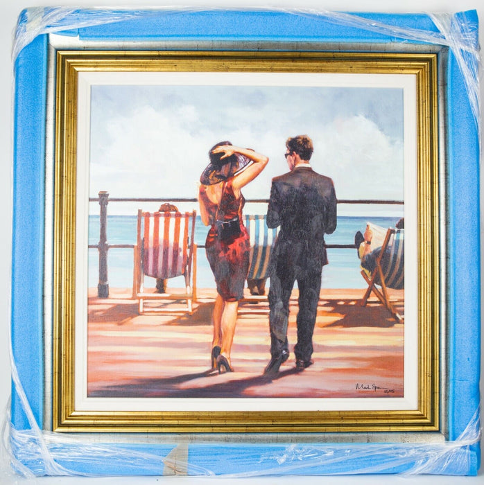 § MARK SPAIN 'TREADING THE BOARDS' LIMITED EDITION SEASIDE PRINT 55/195