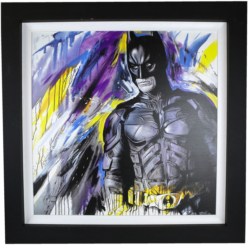 JEN ALLEN 'SILENT GUARDIAN' LIMITED EDITION BATMAN PRINT 89/195 & C.O.A.