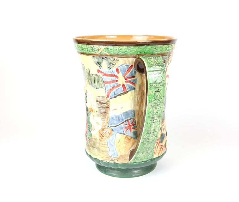 ROYAL DOULTON 'GEORGE AND THE DRAGON' LIMITED EDITION KING CORONATION LOVING CUP