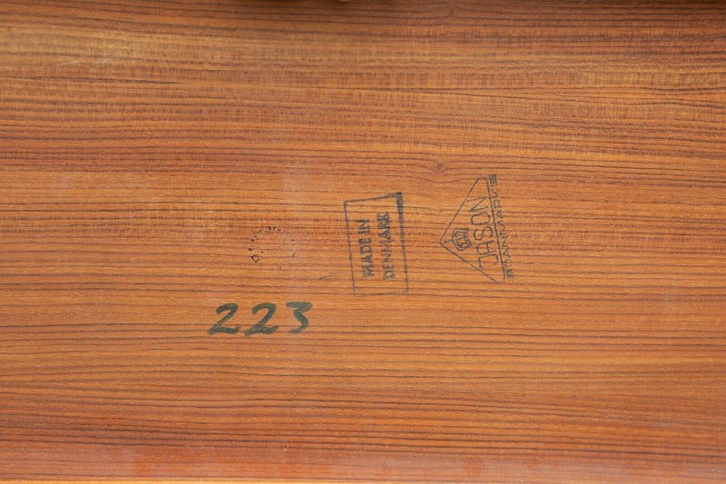 KURT OSTERVIG for JASON MOBLER - RETRO MID-CENTURY DANISH TEAK NEST OF TABLES