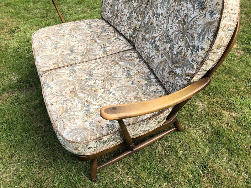 MID-CENTURY RETRO ERCOL WINDSOR TWO-SEATER SOFA SETTEE DAYBED MODEL 203