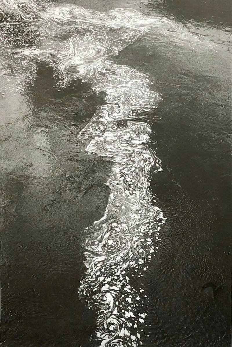 ROGER MAYNE -BELOW CENARTH FALLS, DYFED- '87 PHOTO GELATIN SILVER PRINT, SIGNED