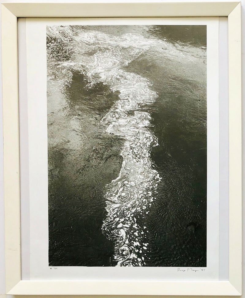 ROGER MAYNE -BELOW CENARTH FALLS, DYFED- '87 PHOTO GELATIN SILVER PRINT, SIGNED