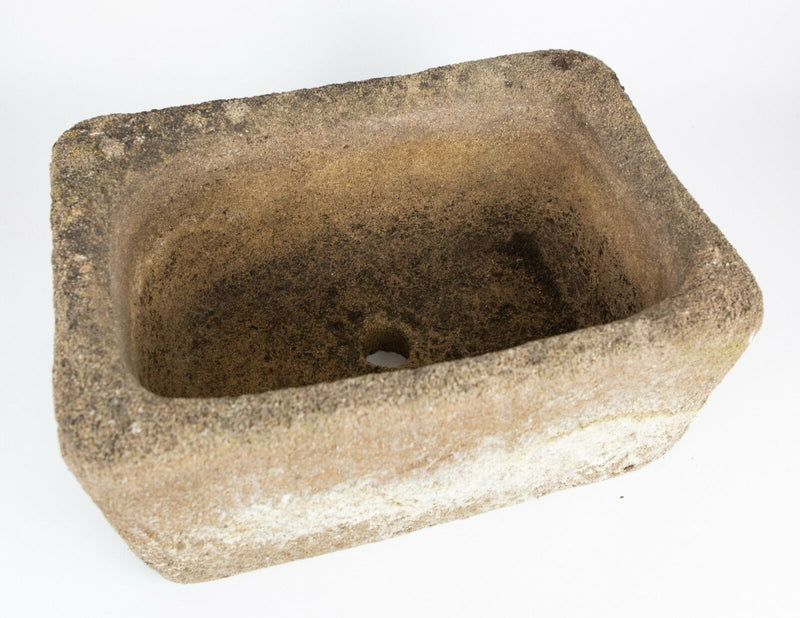 RECONSTITUTED STONE RECTANGULAR PLANTER URN TROUGH VASE GARDEN ORNAMENT
