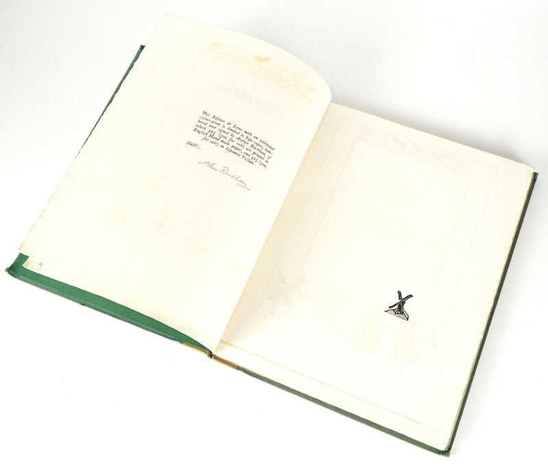 CS EVANS 'CINDERELLA' 1919 HEINEMAN, LIMITED EDITION, ILLUSTRATED ARTHUR RACKHAM, SIGNED