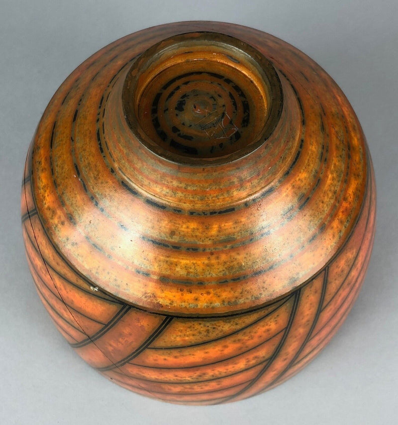DUNCAN ROSS STUDIO POTTERY BURNISHED TERRA SIGILLATA SLIP BOWL VASE POT