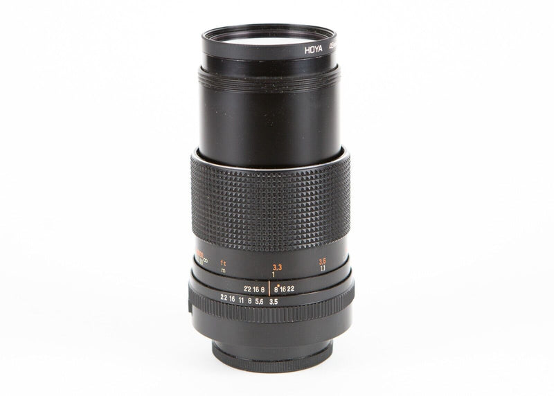 CARL ZEISS JENA DDR MC S 1:3.5 F=135 HDYA 49MM SKYLIGHT CAMERA LENS & CASE