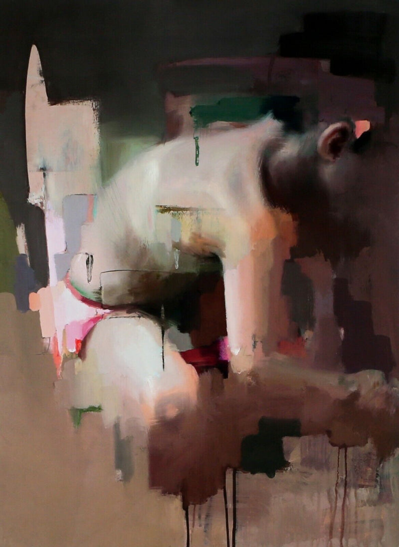 CHRISTIAN HOOK (BRITISH, b.1971) -NOTION B- LIMITED EDITION BOY PRINT 38/195 COA