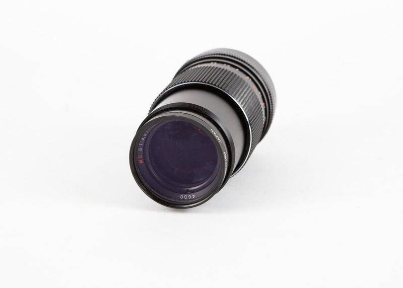 CARL ZEISS JENA DDR MC S 1:3.5 F=135 HDYA 49MM SKYLIGHT CAMERA LENS & CASE