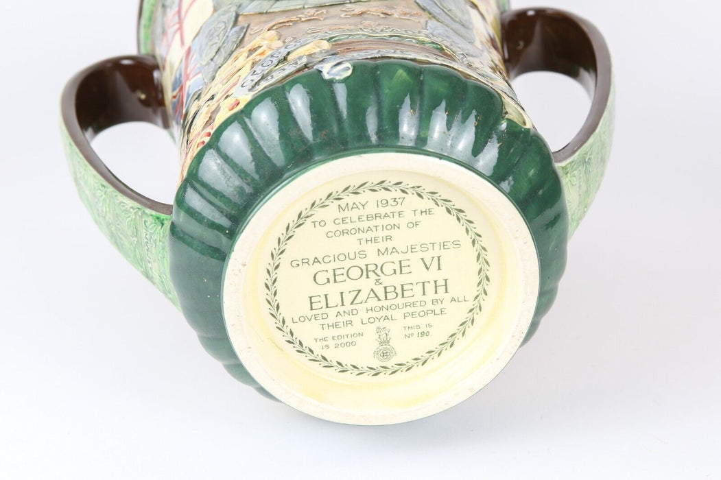 ROYAL DOULTON 'GEORGE AND THE DRAGON' LIMITED EDITION KING CORONATION LOVING CUP