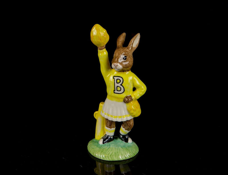 ROYAL DOULTON 'CHEERLEADERS' LIMITED EDITION BUNNYKINS FIGURES DB142 DB143 BOXED
