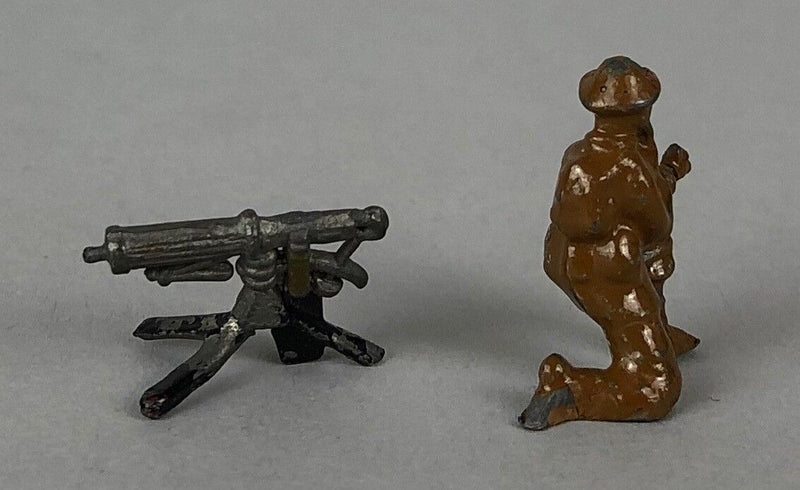 SKYBIRDS SCALE MODELS, MOTOR CYCLE DISPATCH RIDER, MACHINE GUN & CREW- SET No. 9
