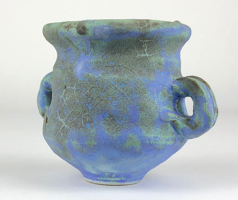 ASHLEY HOWARD STUDIO ART POTTERY STONEWARE POT VASE LOVING CUP BOWL
