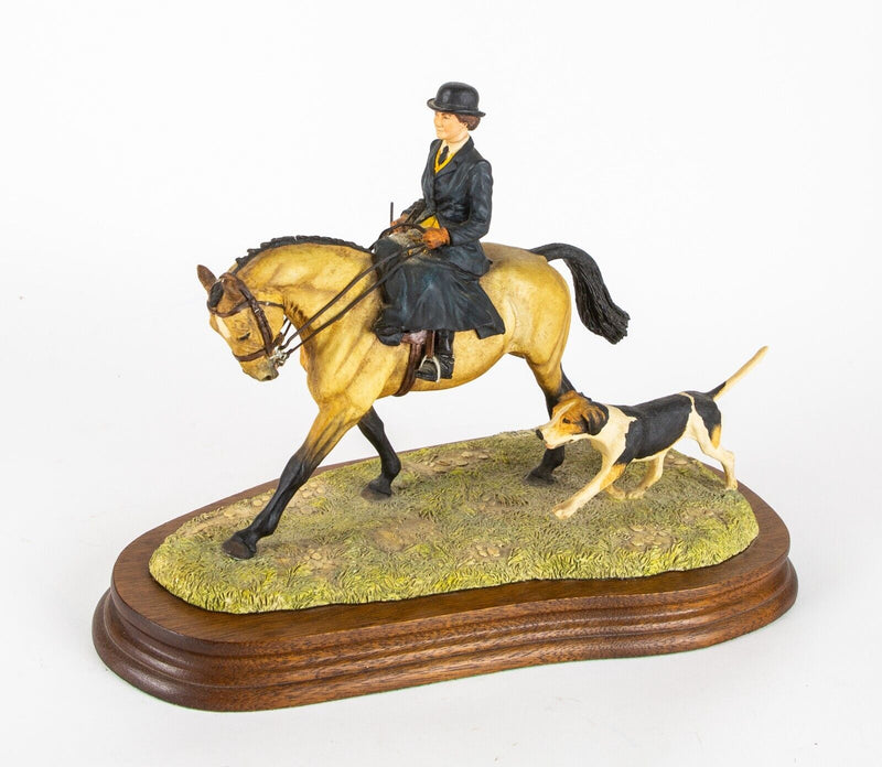 ANNE WALL, BORDER FINE ARTS 'ELEGANCE IN THE FIELD' LIMITED EDITION FIGURE MODEL