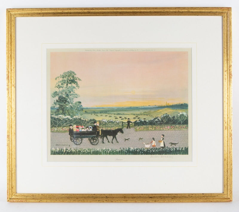 HELEN BRADLEY 'FOUR SEASONS' SPRING SUMMER AUTUMN WINTER, LIMITED EDITION PRINTS