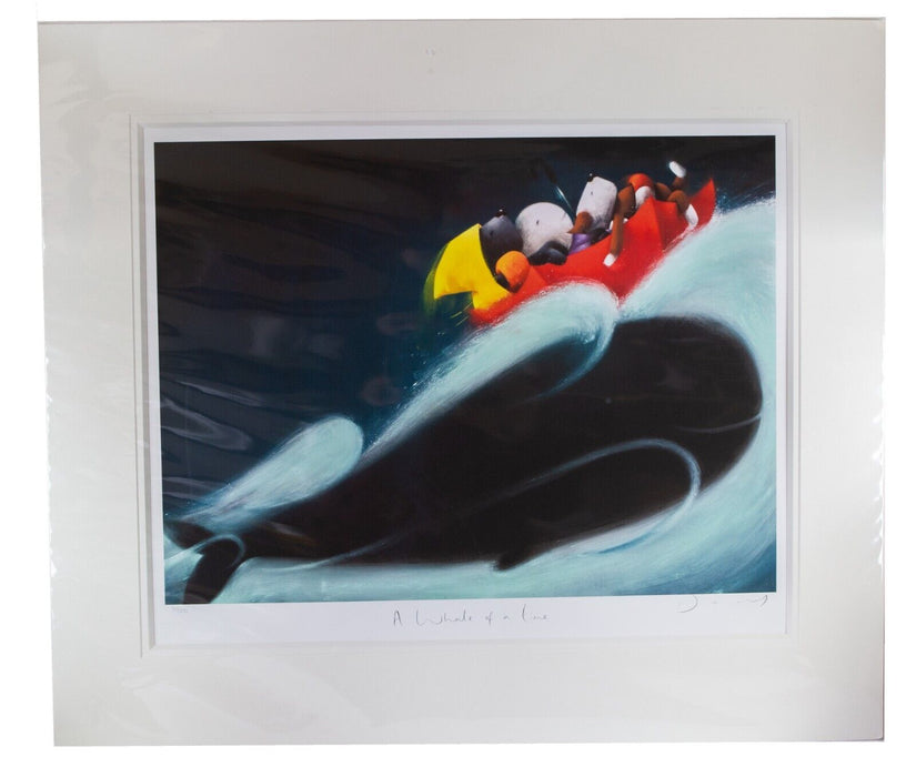 DOUG HYDE 'A WHALE OF A TIME' SIGNED LIMITED EDITION PRINT 30/395