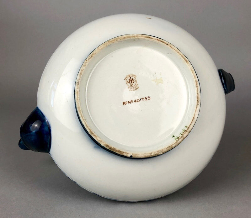 MOORCROFT POTTERY, MACINTYRE & Co. 'BLUE POPPY' FLORIAN WARE TEA COFFEE POT JUG