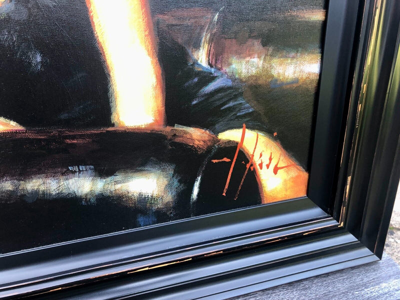 FABIAN PEREZ 'TESS III' LARGE LIMITED EDITION PRINT 6/195 & C.O.A.