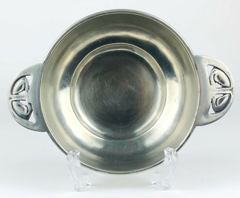 LIBERTY & Co. - TUDRIC PEWTER TWIN HANDLED PORRINGER BOWL DISH No. 01286