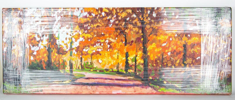 TIMMY MALLETT 'WOODLAND WALK' LIMITED EDITION AUTUMN PRINT 92/195 & C.O.A.