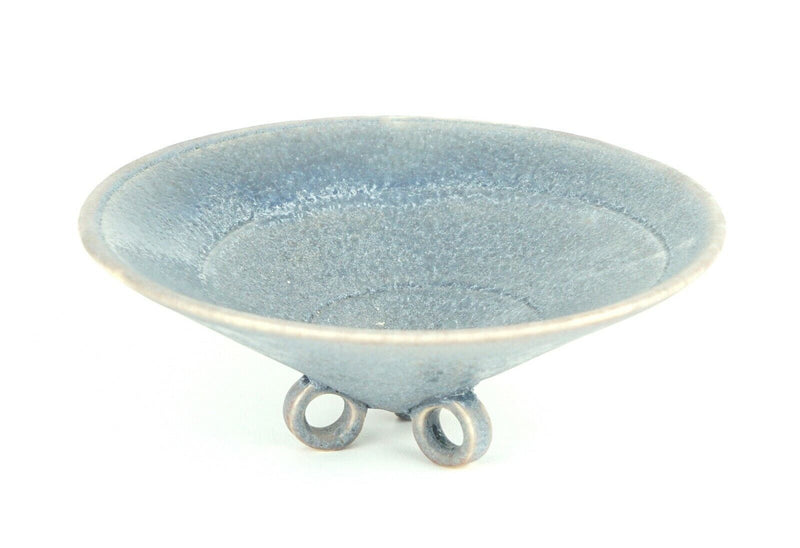 EMILY MYERS - STUDIO POTTERY SPIRAL SHELL BOWL DISH -ART IN ACTION 92 EXHIBITION?