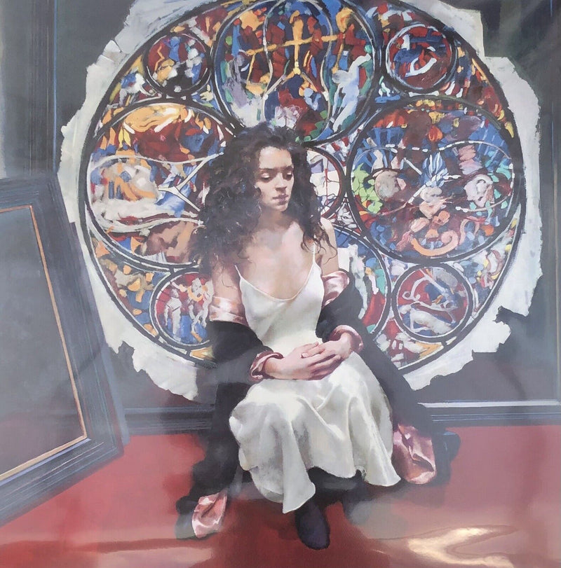 ROBERT LENKIEWICZ 'ANNA NAVAS, LAST JUDGEMENT MURAL' LIMITED EDITION PRINT & C.O.A.