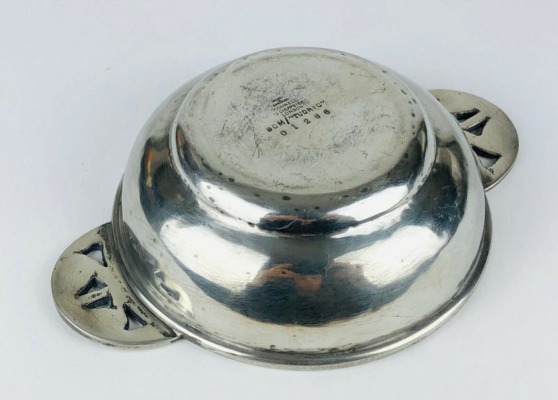 LIBERTY & Co. - TUDRIC PEWTER TWIN HANDLED PORRINGER BOWL DISH No. 01286