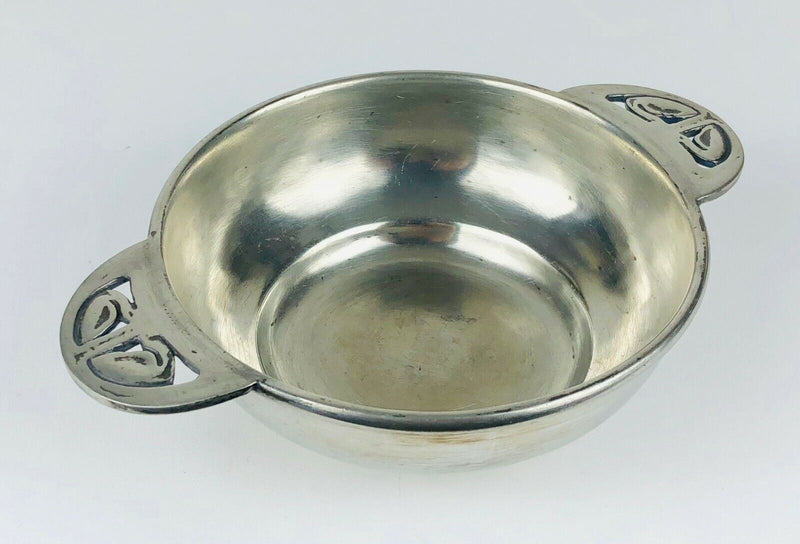 LIBERTY & Co. - TUDRIC PEWTER TWIN HANDLED PORRINGER BOWL DISH No. 01286