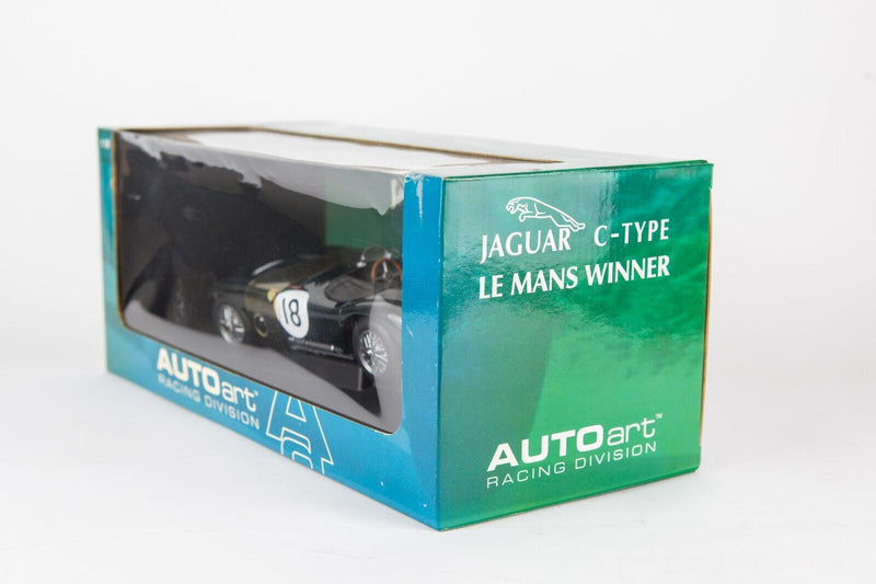 AUTOART, JAGUAR C-TYPE LE MANS WINNER 1953, RACING DIVISION 1:18 PRECISION MODEL