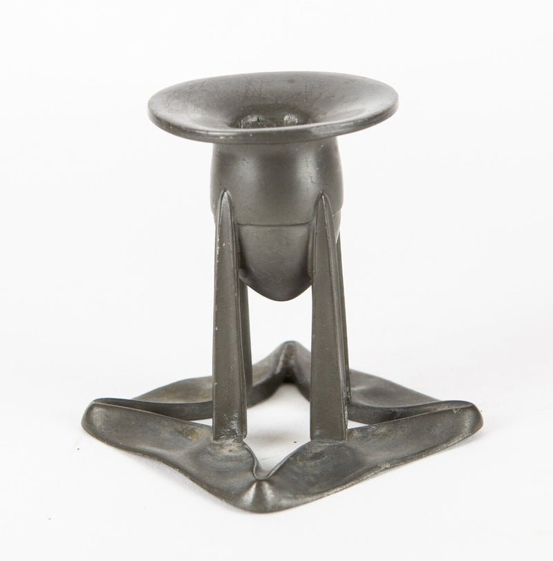 ARCHIBALD KNOX for LIBERTY & Co. - TUDRIC PEWTER BULLET-FORM CANDLESTICK No. 0222