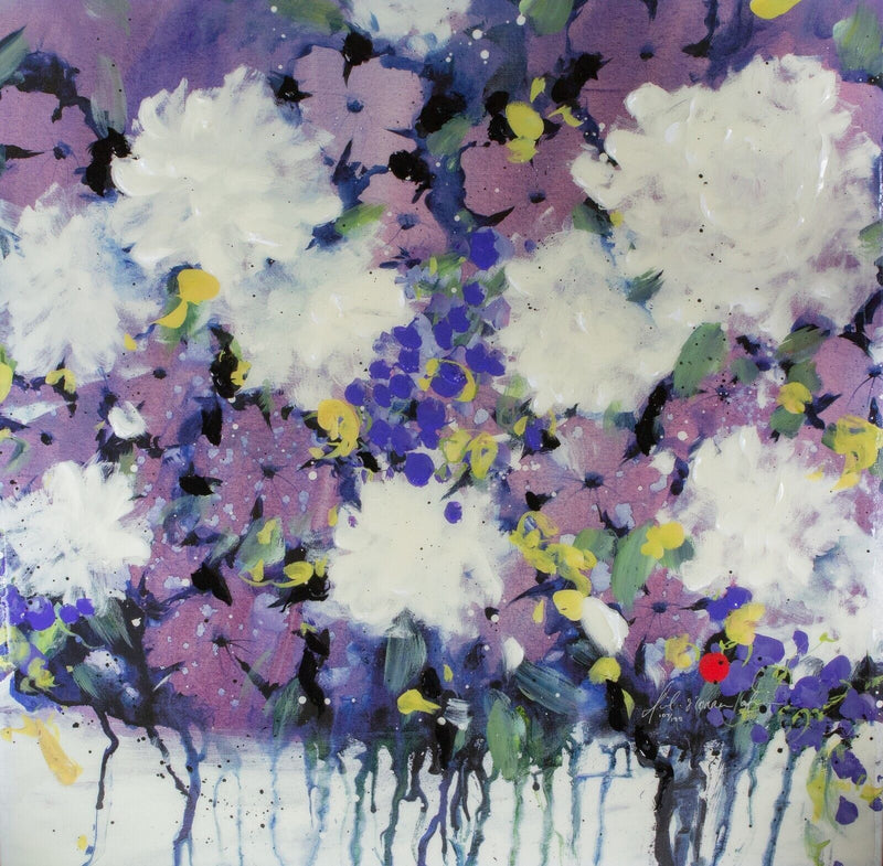 DANIELLE O'CONNOR AKIYAMA 'POSTERITY III' LARGE LIMITED EDITION FLOWER PRINT & C.O.A.