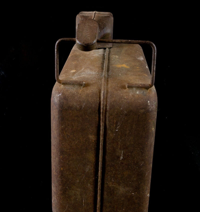 ALLBOY - VINTAGE PETROL FUEL JERRY CAN CONTAINER, COLLECTABLE AUTOMOBILIA