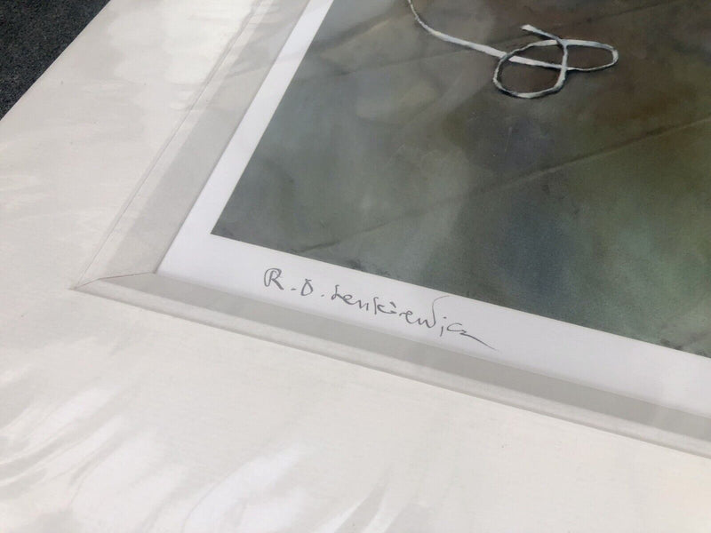 ROBERT LENKIEWICZ 'THE PAINTER WITH PAULA' LIMITED EDITION PRINT 16/150 & C.O.A.