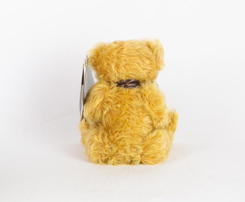 MERRYTHOUGHT 'COFFEE BEAN BEAR' LIMITED EDITION HARRODS TEDDY 5/500, SIGNED