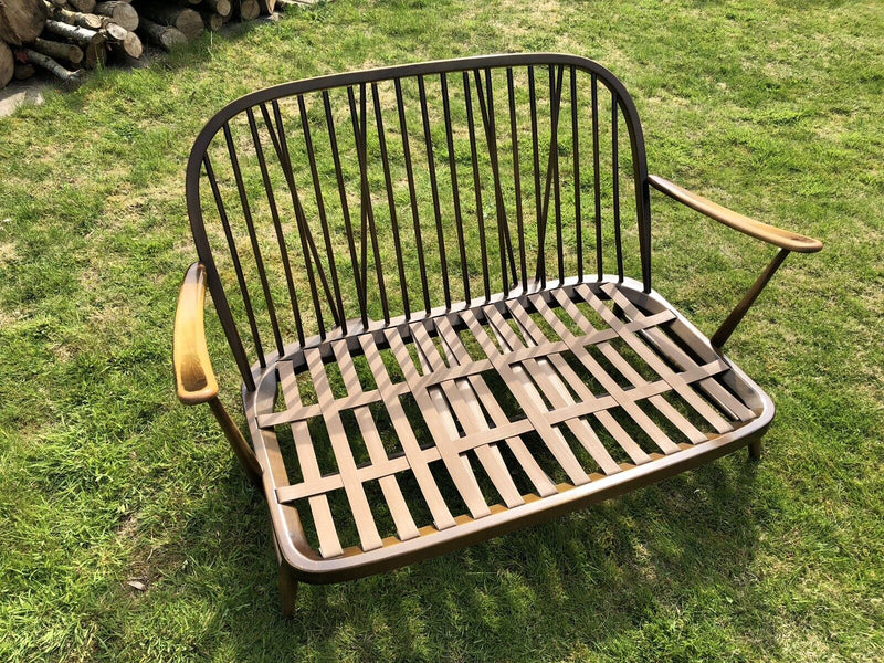 MID-CENTURY RETRO ERCOL WINDSOR TWO-SEATER SOFA SETTEE DAYBED MODEL 203