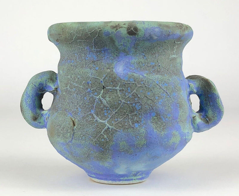ASHLEY HOWARD STUDIO ART POTTERY STONEWARE POT VASE LOVING CUP BOWL