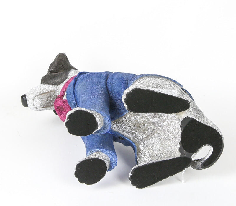 DOUG HYDE 'SUITED & BOOTED' LIMITED EDITION DOG SCULPTURE 17/595 & C.O.A.