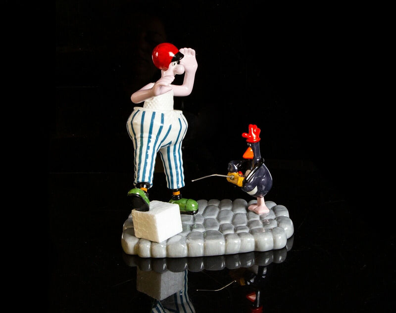 COALPORT CHARACTERS -WALLACE OUT OF CONTROL- LIMITED EDITION WALLACE & GROMIT FIGURE