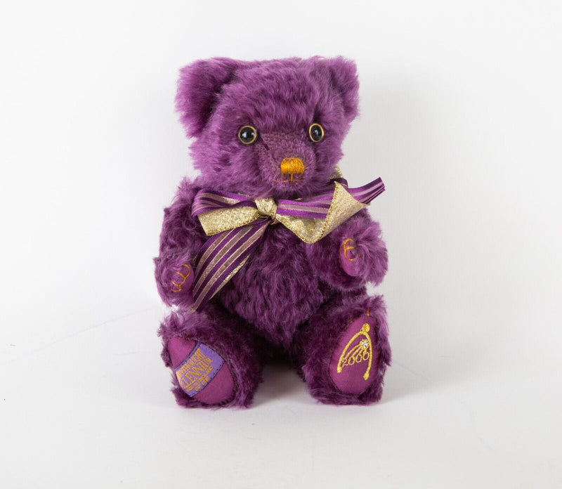 MERRYTHOUGHT 'MILLENNIUM MAGNET BEAR' 2000 SPECIAL EDITION HARRODS 471/2000, BOX