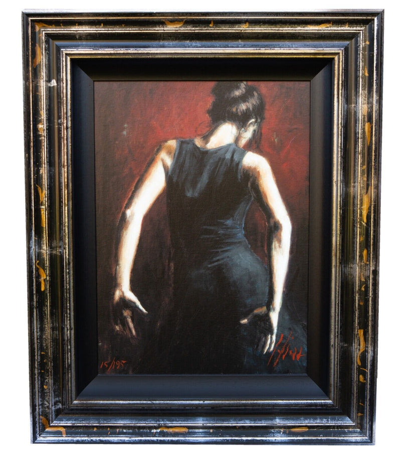 FABIAN PEREZ 'EL BAILE DEL FLAMENCO EN ROJO II' LIMITED EDITION PRINT 15/195 C.O.A.