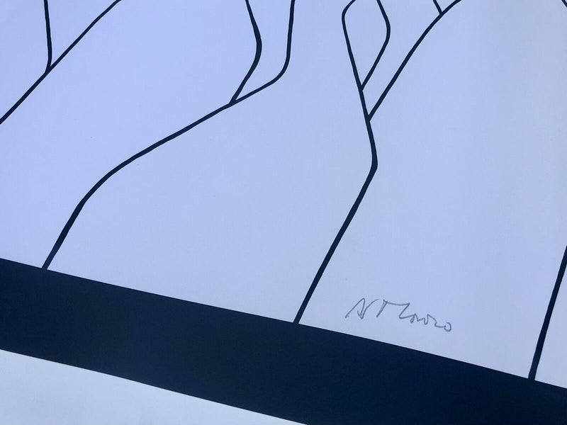 NICHOLAS MONRO (BRITISH, b.1936) 'COLONY' 1972 LARGE SCREEN PRINT, SIGNED