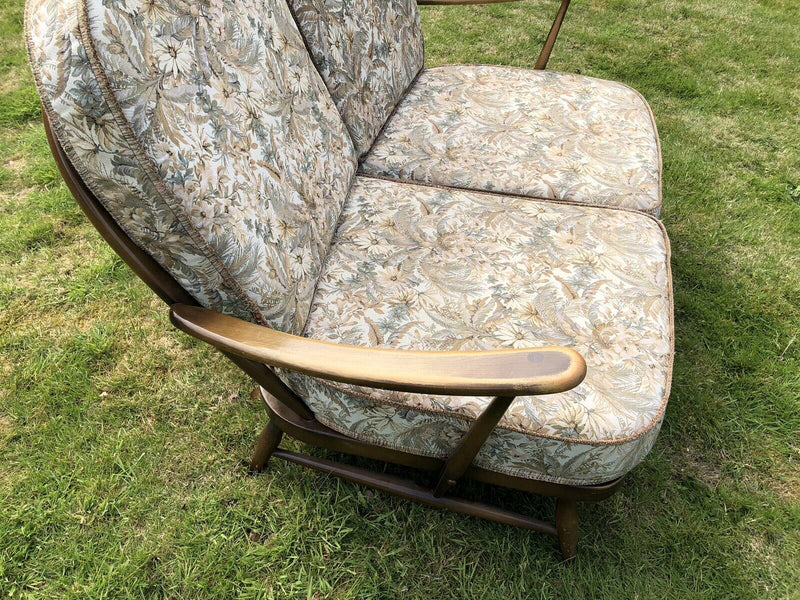 MID-CENTURY RETRO ERCOL WINDSOR TWO-SEATER SOFA SETTEE DAYBED MODEL 203