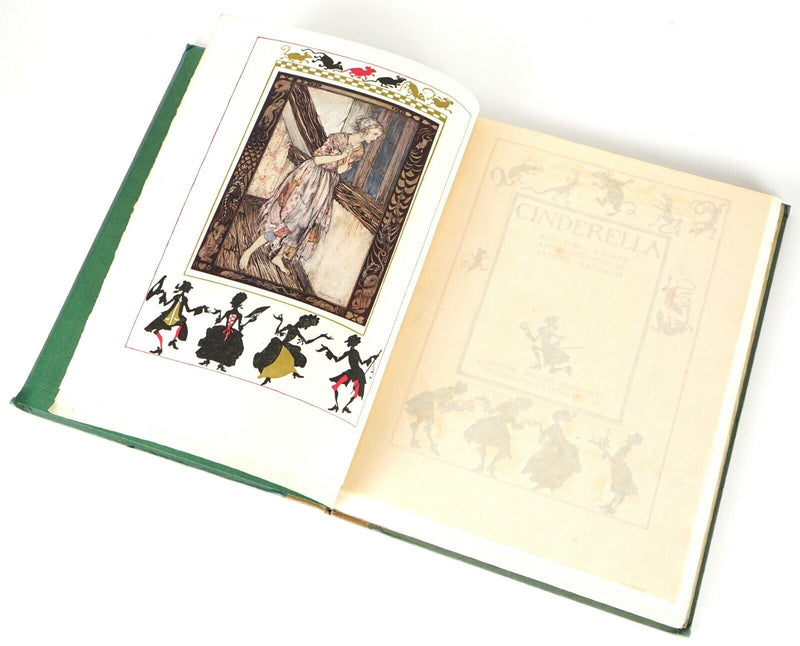 CS EVANS 'CINDERELLA' 1919 HEINEMAN, LIMITED EDITION, ILLUSTRATED ARTHUR RACKHAM, SIGNED