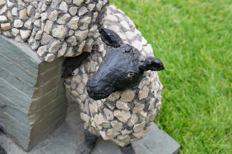 EDWARD 'TED' ROOCROFT, SHEEP, LARGE CONCRETE MAQUETTE SCULPTURE