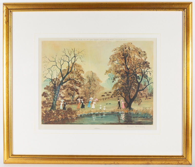 HELEN BRADLEY 'FOUR SEASONS' SPRING SUMMER AUTUMN WINTER, LIMITED EDITION PRINTS