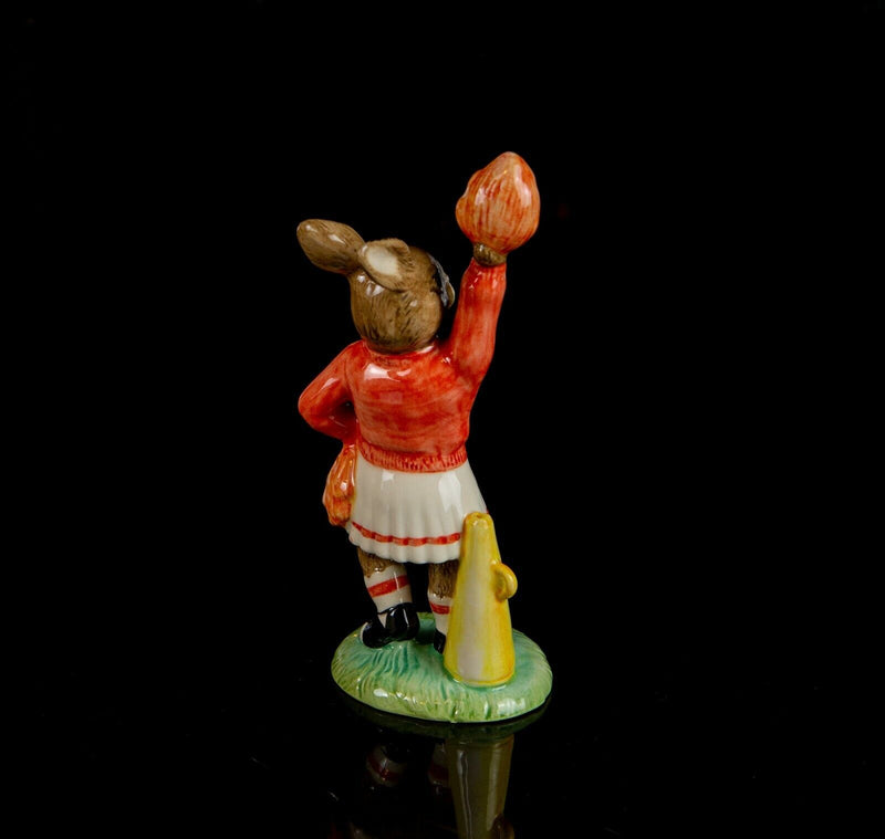 ROYAL DOULTON 'CHEERLEADERS' LIMITED EDITION BUNNYKINS FIGURES DB142 DB143 BOXED