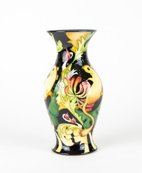 MOORCROFT 'ODE TO SILENCE' 2008 EMMA BOSSONS MOUSE MICE HONEYSUCKLE FLORAL VASE