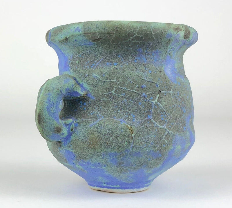 ASHLEY HOWARD STUDIO ART POTTERY STONEWARE POT VASE LOVING CUP BOWL