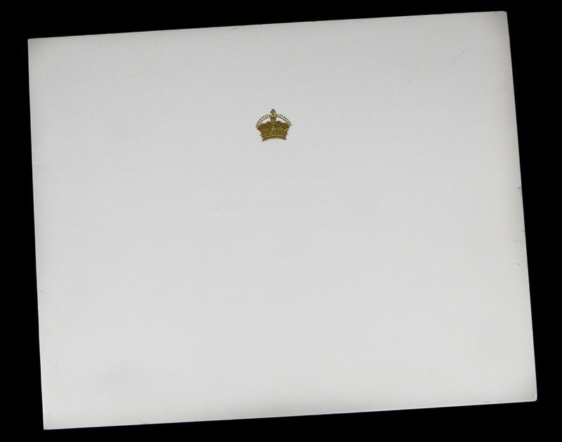 ELIZABETH ROYAL, QUEEN MOTHER - AUSTRALIA 1966, OFFICIAL CHRISTMAS NEW YEAR CARD