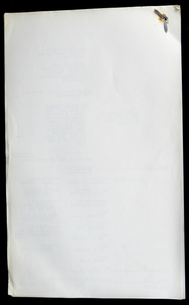 B.B.C DOCTOR WHO 'DIMENSIONS OF TIME' 1965 SERIES Q EPISODE 2 SCRIPT BY GLYN JONES